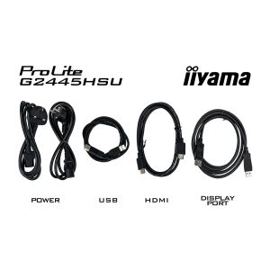 iiyama G-Master/G2445HSU-B2/23,8"/IPS/FHD/100Hz/1ms/Black/3R G2445HSU-B2