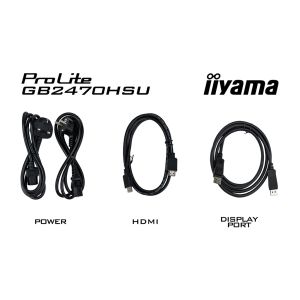 iiyama G-Master/GB2470HSU-W6/23,8"/IPS/FHD/180Hz/0,2ms/White/3R GB2470HSU-W6