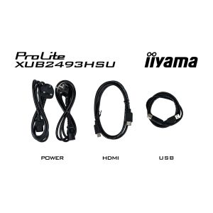 iiyama ProLite/XUB2493HSU-B6/23,8"/IPS/FHD/100Hz/1ms/Black/3R XUB2493HSU-B6