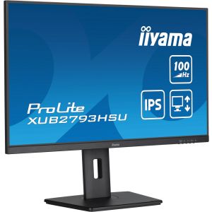 iiyama ProLite/XUB2793HSU-B6/27"/IPS/FHD/100Hz/1ms/Black/3R XUB2793HSU-B6