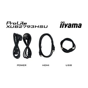 iiyama ProLite/XUB2793HSU-B6/27"/IPS/FHD/100Hz/1ms/Black/3R XUB2793HSU-B6