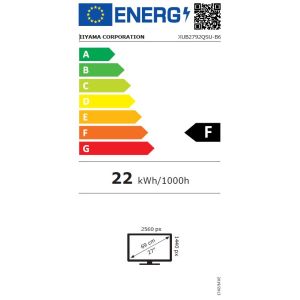 iiyama ProLite/XUB2792QSU-B6/27"/IPS/QHD/100Hz/0,4ms/Black/3R XUB2792QSU-B6