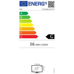 EIZO ColorEdge/CS2731/27"/IPS/QHD/60Hz/10ms/Black/5R CS2731