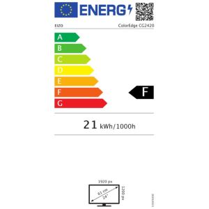 EIZO ColorEdge/CG2420/24,1"/IPS/FHD/60Hz/10ms/Black/5R CG2420