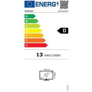 Samsung Essential S4/S432GC/24"/IPS/FHD/100Hz/4ms/Black/3R LS24C432GAUXEN