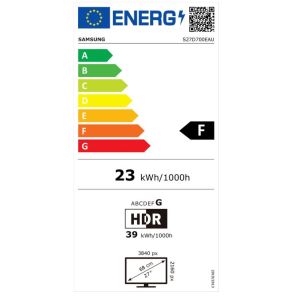 Samsung ViewFinity S7/S70D/27"/IPS/4K UHD/60Hz/5ms/Black/2R LS27D700EAUXEN