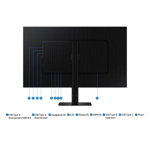 Samsung ViewFinity S8/S80UD/32"/VA/4K UHD/60Hz/5ms/Black/3R LS32D800UAUXEN