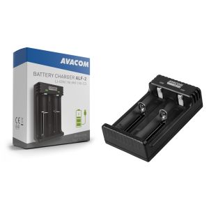 AVACOM ALF-2 - USB nabíjačka baterií Li-Ion 18650, Ni-MH AA, AAA NASP-ALF2-LED