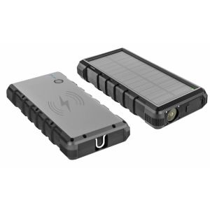 Solárna powerbanka VIKING W24W 24000mAh, QC3.0, bezdrôtové nabíjanie VSPW24W