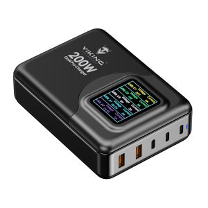 Viking USB GaN charger 200W PD PRO VCH200PD