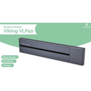 Zásuvková lišta - povrchová Viking LP40B VLP40B