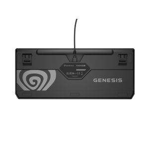 Genesis herná klávesnica THOR 230/TKL/RGB/Outemu Red/Drátová USB/US layout/Anchor Negative Šedá NKG-2082