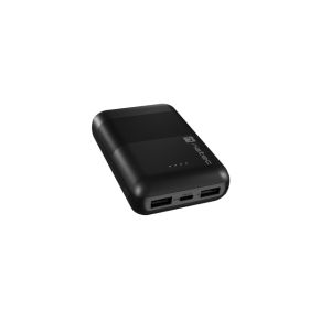 NATEC powerbanka TREVI COMPACT 10000 mAh 2X USB-A + 1X USB-C, čierna NPB-1941