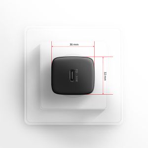 AXAGON ACU-PD30, Sil nabíjačka do siete 30W, 1x port USB-C, PD3.0/PPS/QC4+/SFC/AFC/Apple, čierna ACU-PD30