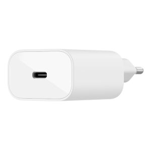 Belkin 25W PD 3.0 PPS USB-C nab. + USB/USB-C kábel WCA004vf1MWH-B6