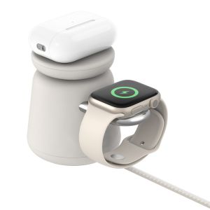 Belkin 2v1 MagSafe 15W stojan, sand WIZ020VFH37