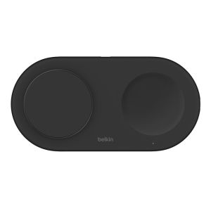 Belkin 2v1 Qi2 15W Magnetic Charging Pad, black WIZ021vfBK