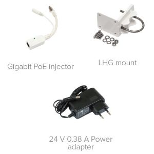 MikroTik RBLHGG-60ad kit, Wireless Wire Dish - kompletný spoj - 2 pack RBLHGG-60adkit