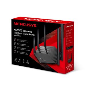 Mercusys MR50G AC1900 WiFi Gb dualband router, 6x pevná anténa MR50G