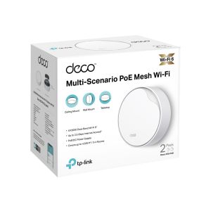 TPLink AX3000 Smart Home WiFi6 systém s POE Deco X50-PoE(2-pack) Deco X50-PoE(2-pack)