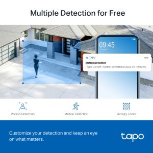 Tapo C510W Outdoor Pan/Tilt Security WiFi Camera Tapo C510W