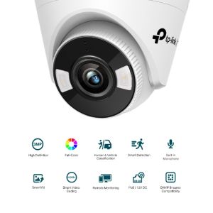 VIGI C430 (4mm) 3MP Full-Color Turret Network cam. VIGI C430(4mm)