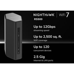 3PT NIGHTHAWK WIFI 7 BE12000 ROUT RS500-100EUS