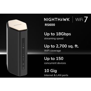 5PT NIGHTHAWK WIFI 7 BE18000 ROUT RS600-100EUS