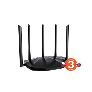 Tenda TX2 Pre AX1500 WiFi6 Router, 1x GWAN, 3x GLAN, IPv6, 5x 6dBi anténa, WPA3, SK App 75011948