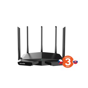 Tenda TX27 Pre AXE5700 WiFi6E Router, 1x GWAN, 3x GLAN, IPv6, BSS Color, VPN server, WPA3,CZ app 75011964