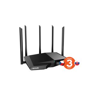 Tenda TX27 Pre AXE5700 WiFi6E Router, 1x GWAN, 3x GLAN, IPv6, BSS Color, VPN server, WPA3,CZ app 75011964