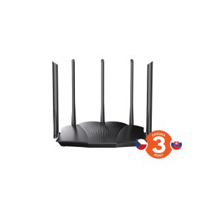 Tenda TX12 Pre AX3000 WiFi6 Router, 1x GWAN, 3x GLAN, IPv6, 5x 6dBi, WPA3, Mesh, SK app 75011973