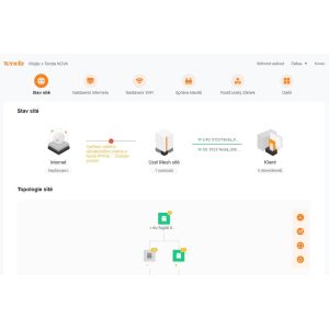 Tenda Nova EX3 (3-pack) WiFi6 AX1500 Mesh Gigabit systém, 6xGLAN/GWAN, WPA3, VPN, SMART SK aplikácie 75011985