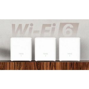 Tenda Nova EX3 (3-pack) WiFi6 AX1500 Mesh Gigabit systém, 6xGLAN/GWAN, WPA3, VPN, SMART SK aplikácie 75011985