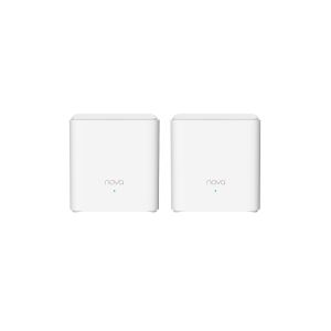 Tenda Nova EX3 (2-pack) WiFi6 AX1500 Mesh Gigabit systém, 4xGLAN/GWAN, WPA3, VPN, SMART SK aplikácie 75011986