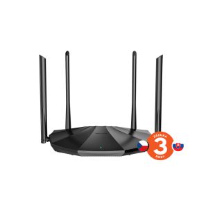 Tenda TX2 AX1500 WiFi6 Router, 1x GWAN, 3x GLAN, IPv6, 4x 6dBi anténa, WPA3, SK App 75011982