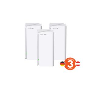 Tenda Nova MX21 Pro (3-pack) WiFi6E AXE5700 Mesh Gigabit systém, 9x GLAN/GWAN, WPA3, VPN, SK app 75012002