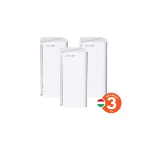 Tenda Nova MX21 Pro (3-pack) WiFi6E AXE5700 Mesh Gigabit systém, 9x GLAN/GWAN, WPA3, VPN, SK app 75012002