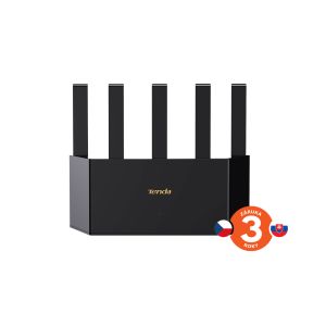 Tenda TX12L Pre AX3000 WiFi 6 Mesh Router, 1x GWAN, 3x GLAN, IPv6, 5x 6dBi, WPA 3, CZ app 75011990