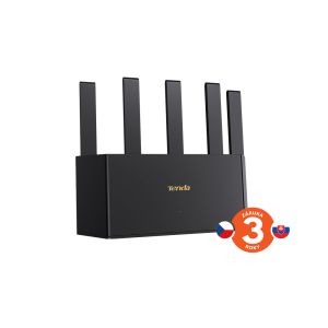 Tenda TX12L Pre AX3000 WiFi 6 Mesh Router, 1x GWAN, 3x GLAN, IPv6, 5x 6dBi, WPA 3, CZ app 75011990