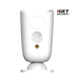 iGET SECURITY EP26 White - WiFi bateriová FullHD kamera, IP65, zvuk, samostatná a pre alarm M5-4G SK 75020626