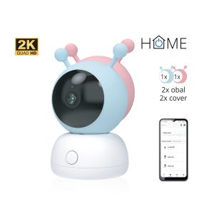 iGET HOME Camera CS2 Baby - WiFi 2K IP kamera a opatrovateľka, nočné videnie, audio, 2x obal, teplota 75020825