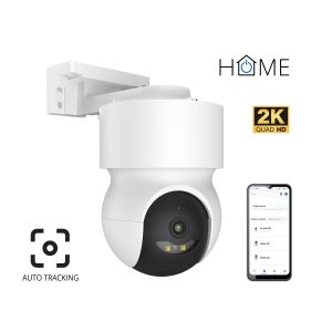 iGET HOME Camera CS8 White - WiFi 2K IP kamera otočná, nočné videnie, audio, IP65, auto tracking 75020822