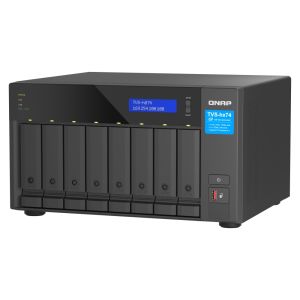 QNAP TVS-h874-i7-32G (12core (i7), ZFS, 32GB RAM, 8x SATA, 2x M.2 NVMe, 2x PCIe, 2x 2,5GbE, HDMI 4K) TVS-h874-i7-32G