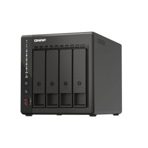 QNAP TS-453E-8G (4core 2,6GHz, 8GB RAM, 4x SATA, 2x M.2 NVM slot, 2x HDMI 4K, 2x 2,5GbE, 4x USB) TS-453E-8G