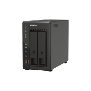 QNAP TS-253E-8G (4core 2,6GHz, 8GB RAM, 2x SATA, 2x M.2 NVM slot, 2x HDMI 4K, 2x 2,5GbE, 4x USB) TS-253E-8G