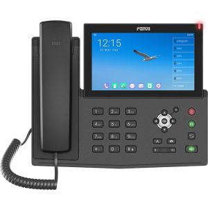 Fanvil X7A Android SIP telefón 7"bar.dotyk.displ., android 9, 20 SIP účt, 112 DSS hr.,WiFi,BT,USB X7A