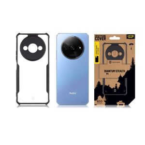 Tactical Quantum Stealth Kryt pre Xiaomi Redmi A3 2024 Clear/Black 8596311249662