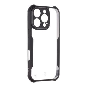 Tactical Quantum Stealth Kryt pre Apple iPhone 16 Pre Clear/Black 8596311256882