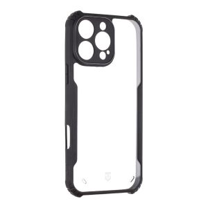 Tactical Quantum Stealth Kryt pre Apple iPhone 16 Pre Max Clear/Black 8596311256899